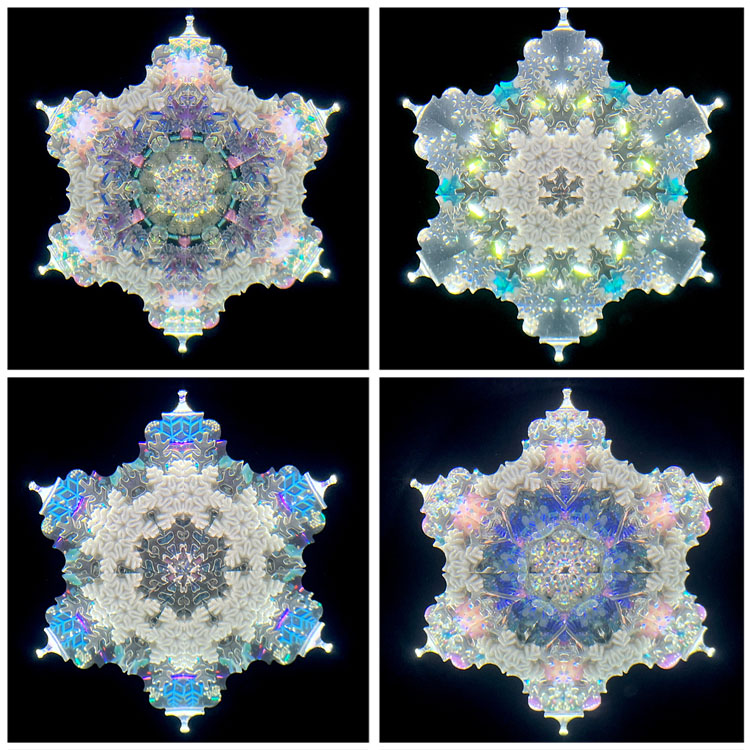 ジュディス・ポール「Stories-snowing」2ミラー・オイルタイプ 万華鏡