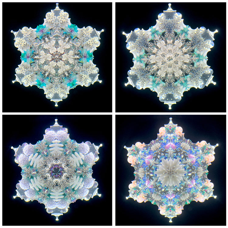 ジュディス・ポール「Stories-snowing」2ミラー・オイルタイプ 万華鏡