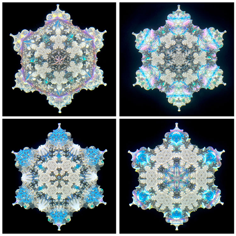 ジュディス・ポール「Stories-snowing」2ミラー・オイルタイプ 万華鏡