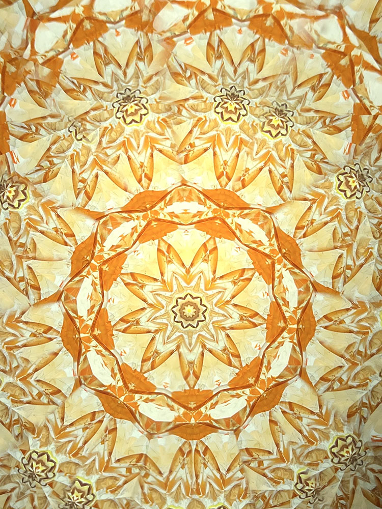 林和子「しあわせいろ 灯台」(HK1083)3ミラー・オイルタイプ 万華鏡