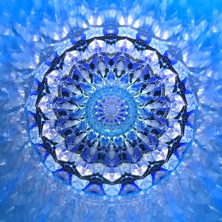 林和子「リフレクション ブルー」ライトブルーバック（HK6021）特殊2