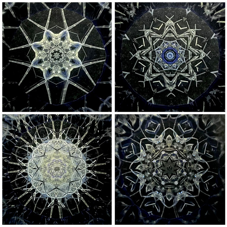 林和子「宇宙花 ドライ」(HK7003) 特殊2ミラー・8ポイント・ドライ