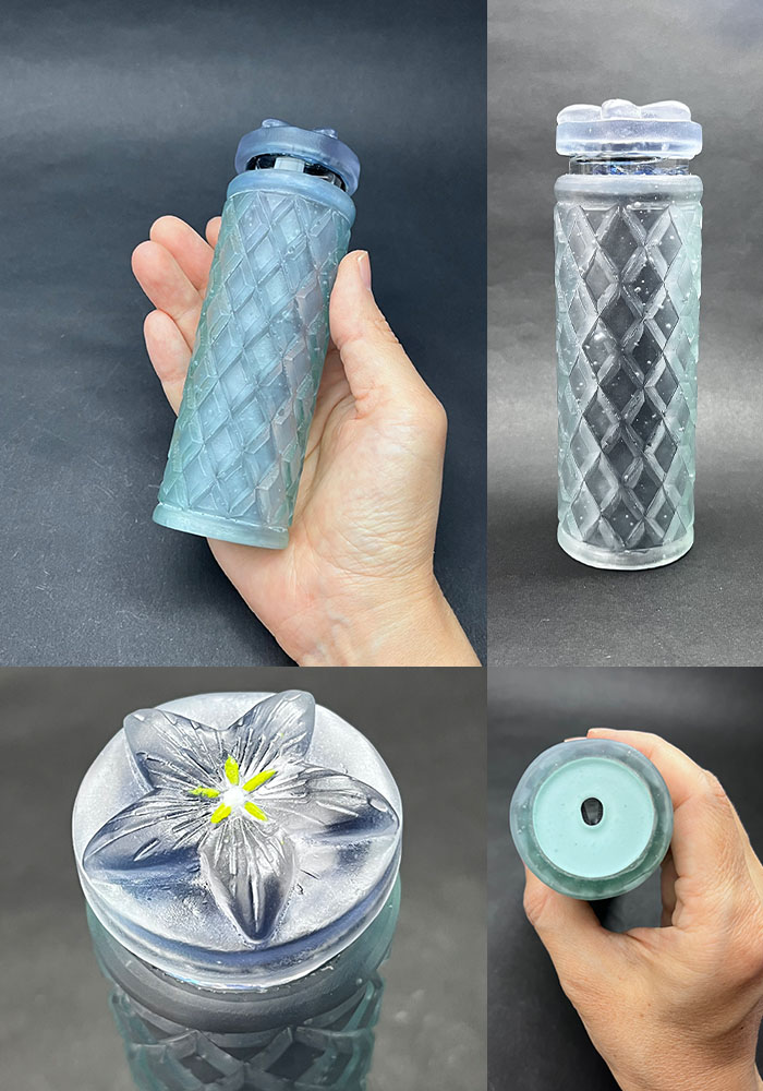 堀越順子「和花 -murasakibana-（黒）」（HJ4007）2ミラー・オイル