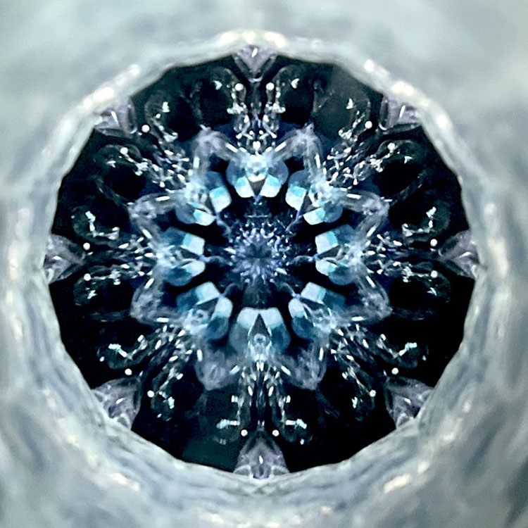 堀越順子「和花 -murasakibana-（黒）」（HJ4007）2ミラー・オイル